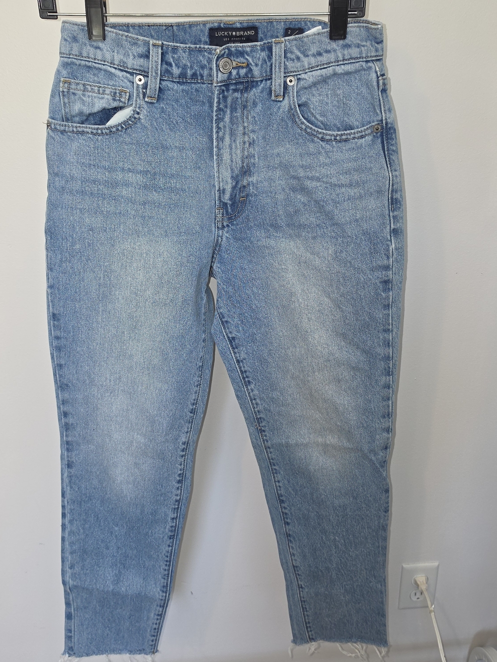 Lucky Brand Women’s Skinny Jeans in Light Blue Wash